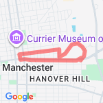 evening hill loop route map
