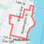  5.5K for 5/20/13 route map