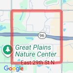 Almos 4-miler route map