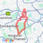 richmond park 1  route map