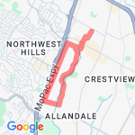 4.77 Allandale Route route map