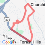 Neighborhood  route map