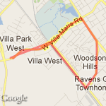 Old College run route map