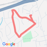 Rose Hill 1.3 Mile route map