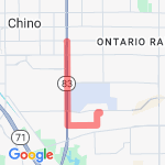 home to schaffer and back route map