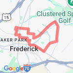 Frederick memorial hospital route route map