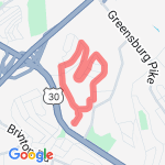 Mod. Biathlon route map