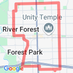 Forest-Greenfield route map