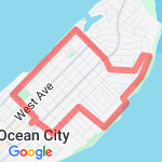 3.5 miles OCNJ route map