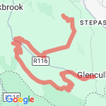 ticknock to glencullen route map