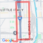 5k Route 1 route map