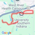 4 miler around campus route map