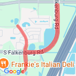 Progressive area route map