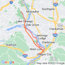 Home to Tryon Creek and Back - 27.36 Km route in West Linn