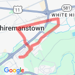 5 mile run route map