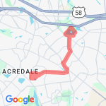 Climb Mount Yrashmore and back. route map