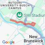 Johnson Park Run route map