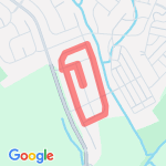 Neighborhood route map