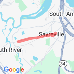 3 MILES TO MAIN STREET AND BACK route map