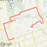 roller coaster ride route map