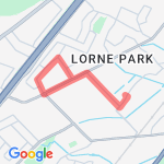 make up run route map