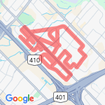 Work route 2 route map