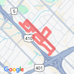 6 mile at work route map