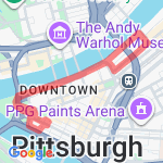 Maraton Training/Downtown route map