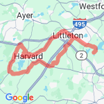 Harvard Loop route map
