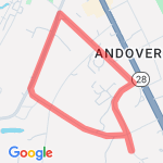 Abbot Campus Run route map