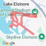Survivor Mud Run Lake Elsinore route map
