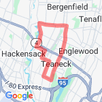 Sat run for 8.5 route map