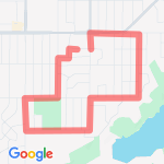 3 Mile route map