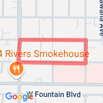 Short Loop route map