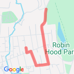 Beech to Cemetary route map