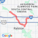 Kiewit route map