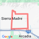 hill route 5 miles route map