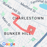 monument jog route map