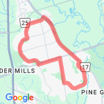 June 3rd, 2013 Route route map