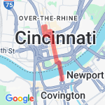 Short version to Wash. Park from First Watch via Roebling route map