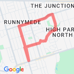 4km quick run route map