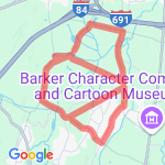 5.6 miles peck lane route map