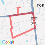 Training route route map
