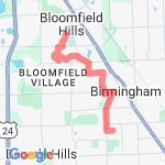 Quarton Lake route map