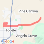 Tooele Gun Club route map