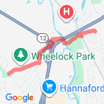 Wheelock Park route map