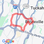 Bronxville4 route map