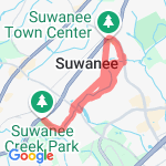 Big Peach - McGinnis Ferry route map