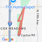 carol and jim  route map