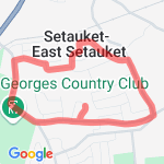 3.44Island Estates to Andrea to Bennetts route map